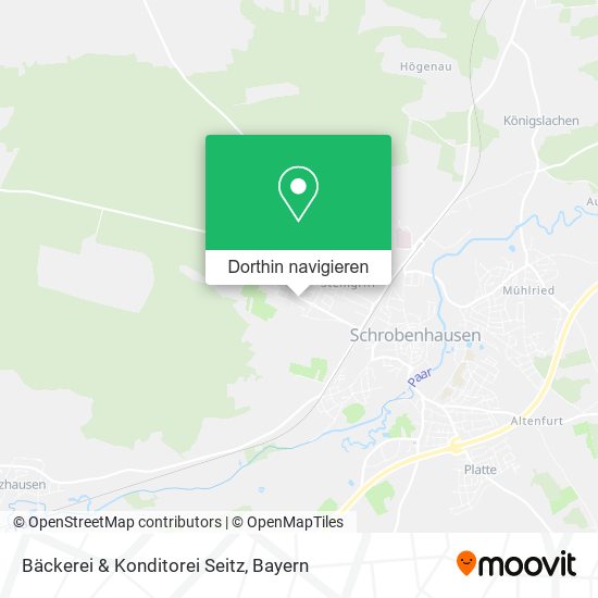 Bäckerei & Konditorei Seitz Karte