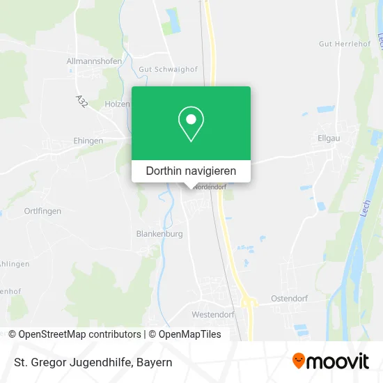 St. Gregor Jugendhilfe Karte