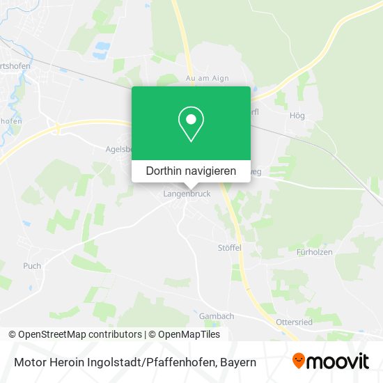 Motor Heroin Ingolstadt / Pfaffenhofen Karte