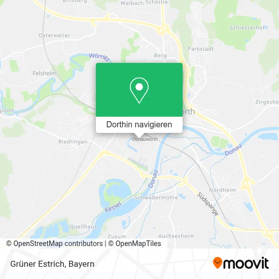 Grüner Estrich Karte