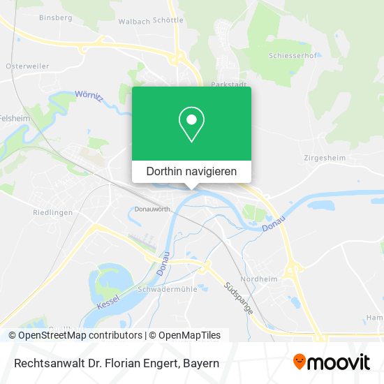 Rechtsanwalt Dr. Florian Engert Karte