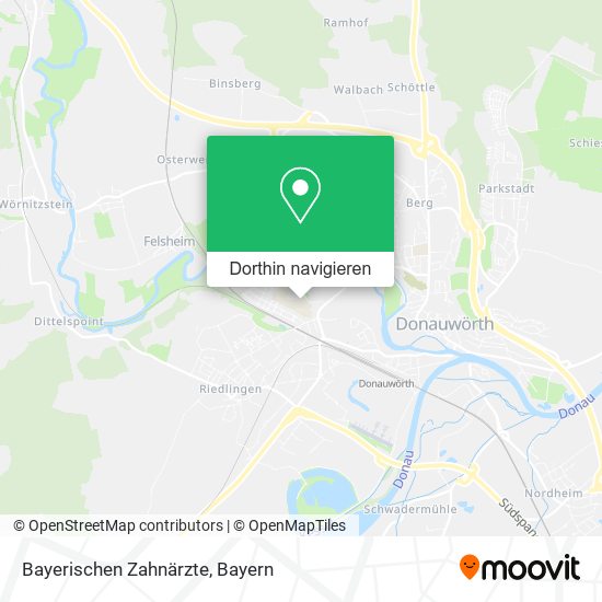 Bayerischen Zahnärzte Karte