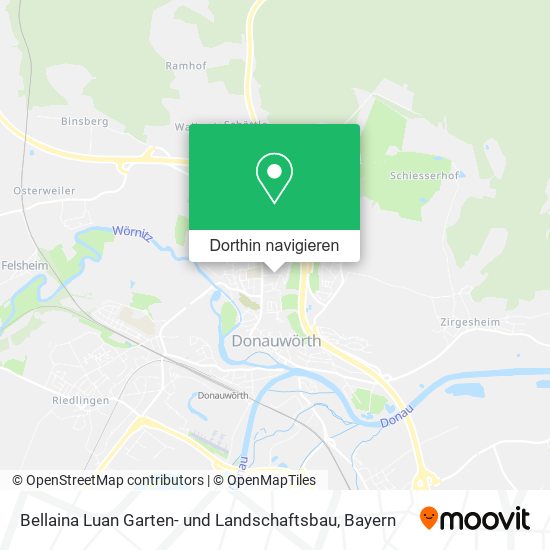 Bellaina Luan Garten- und Landschaftsbau Karte