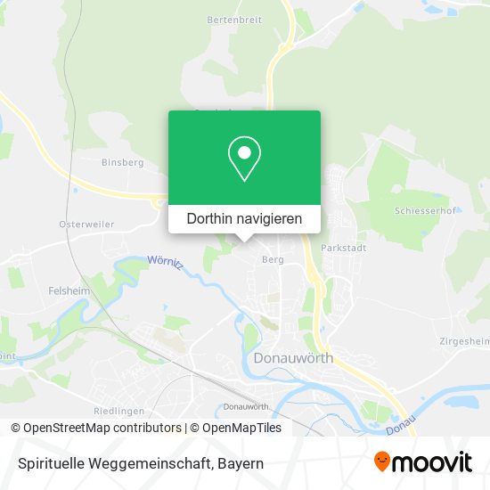 Spirituelle Weggemeinschaft Karte