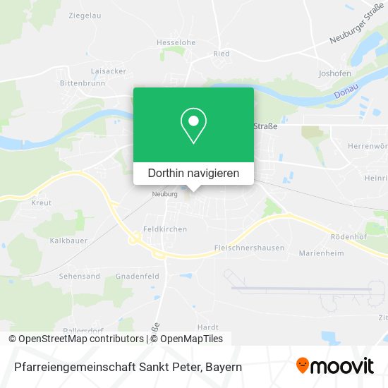 Pfarreiengemeinschaft Sankt Peter Karte