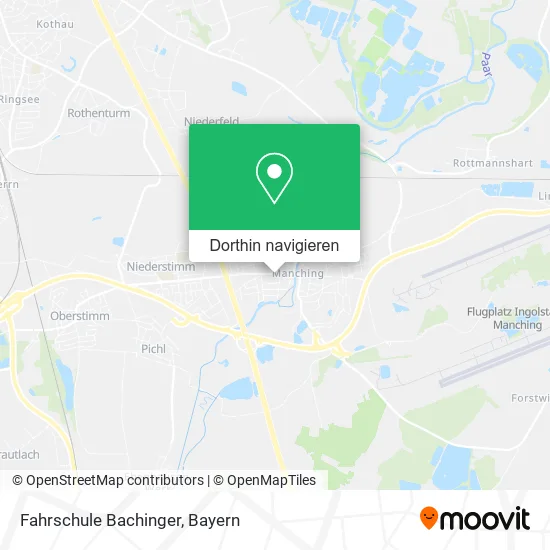 Fahrschule Bachinger Karte