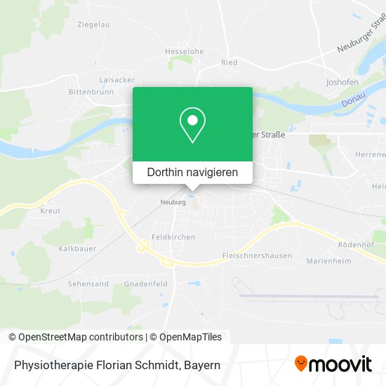 Physiotherapie Florian Schmidt Karte