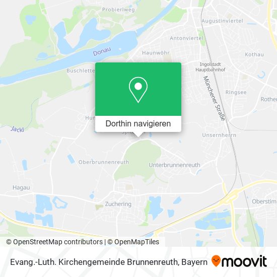 Evang.-Luth. Kirchengemeinde Brunnenreuth Karte