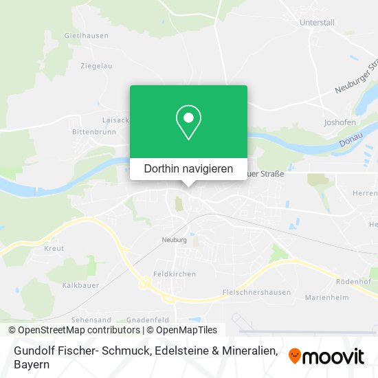 Gundolf Fischer- Schmuck, Edelsteine & Mineralien Karte