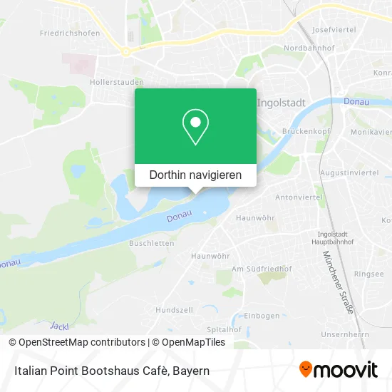 Italian Point Bootshaus Cafè Karte