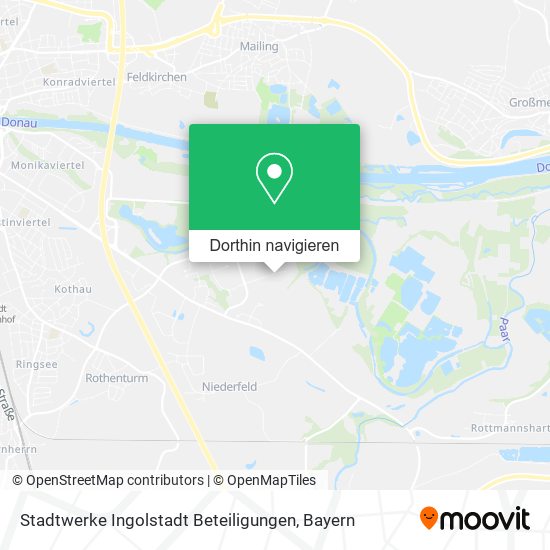 Stadtwerke Ingolstadt Beteiligungen Karte