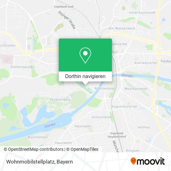 Wohnmobilstellplatz Karte