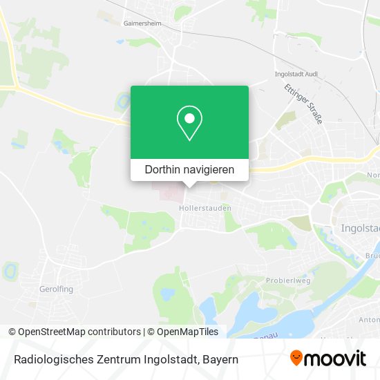 Radiologisches Zentrum Ingolstadt Karte