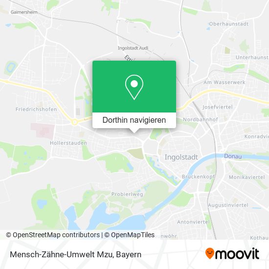 Mensch-Zähne-Umwelt Mzu Karte