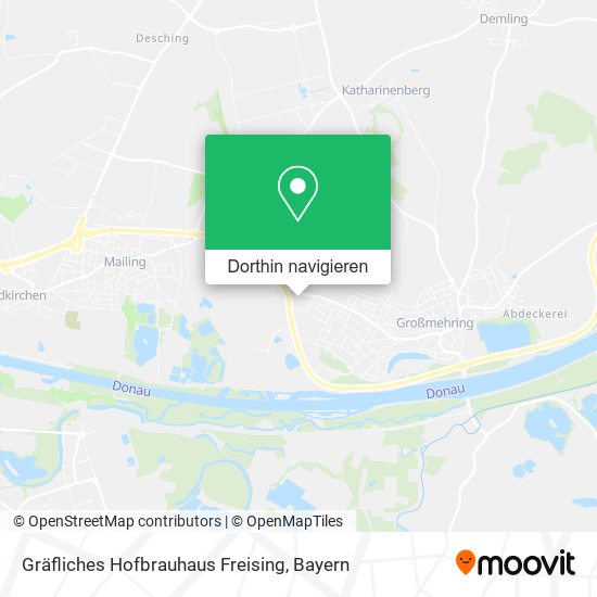 Gräfliches Hofbrauhaus Freising Karte