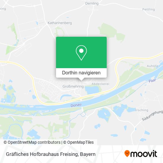 Gräfliches Hofbrauhaus Freising Karte