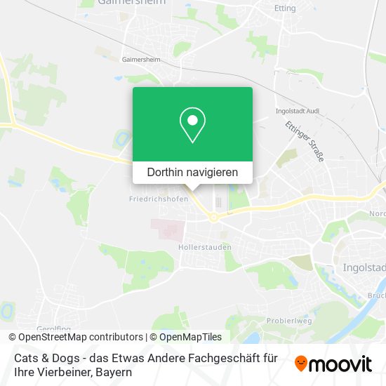 Cats & Dogs - das Etwas Andere Fachgeschäft für Ihre Vierbeiner Karte