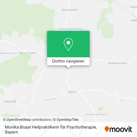 Monika Braun Heilpraktikerin für Psychotherapie Karte