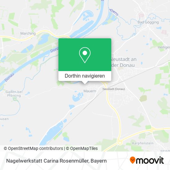 Nagelwerkstatt Carina Rosenmüller Karte