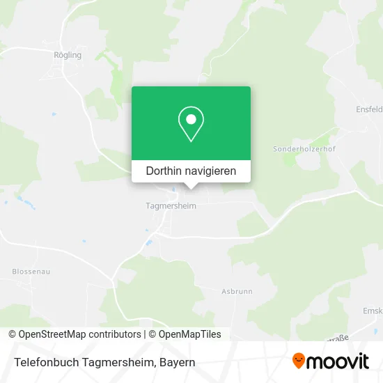 Telefonbuch Tagmersheim Karte
