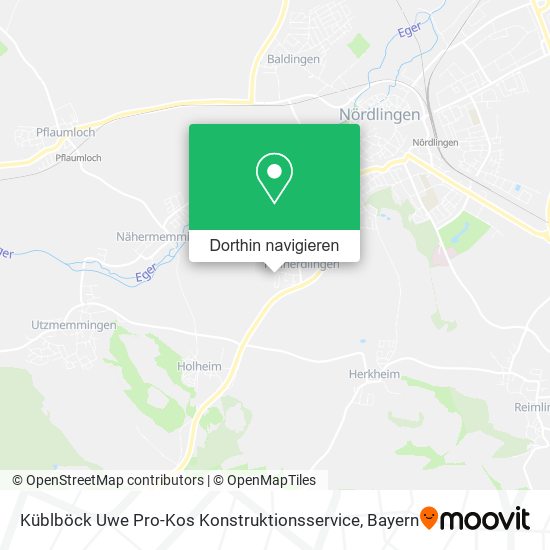 Küblböck Uwe Pro-Kos Konstruktionsservice Karte