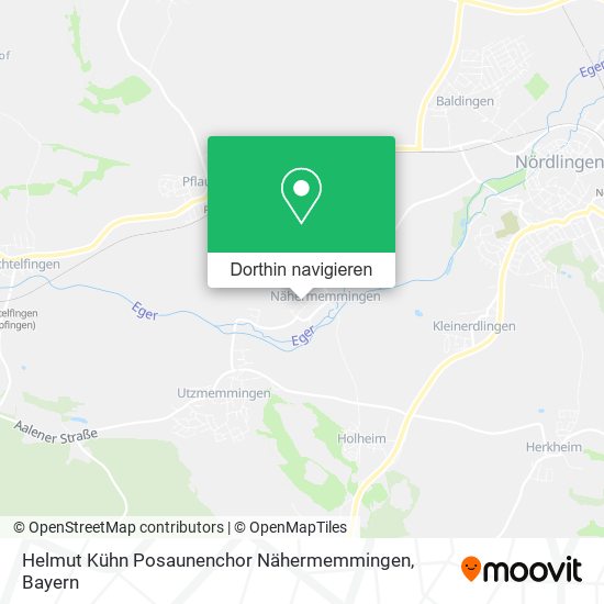 Helmut Kühn Posaunenchor Nähermemmingen Karte