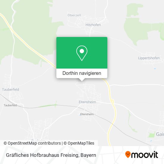 Gräfliches Hofbrauhaus Freising Karte