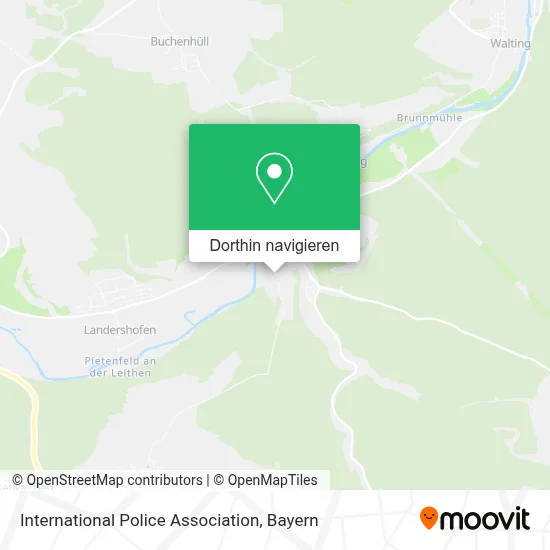 International Police Association Karte