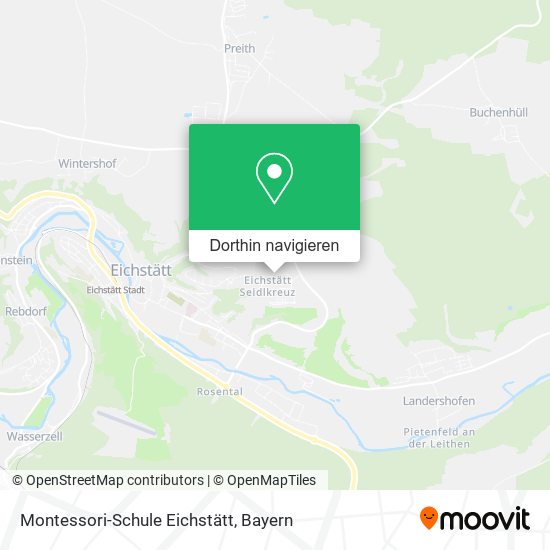 Montessori-Schule Eichstätt Karte