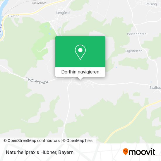 Naturheilpraxis Hübner Karte