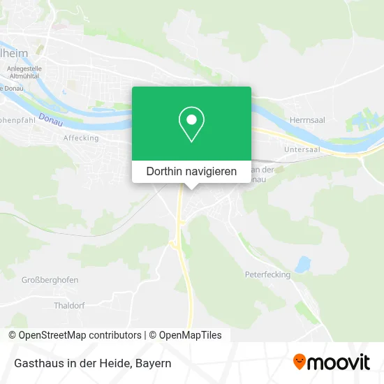 Gasthaus in der Heide Karte