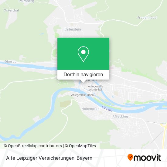 Alte Leipziger Versicherungen Karte