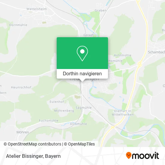 Atelier Bissinger Karte