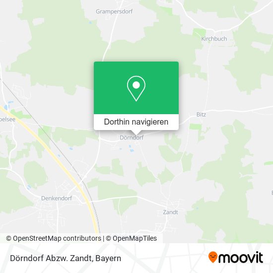 Dörndorf Abzw. Zandt Karte