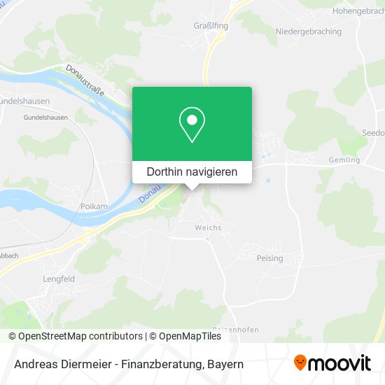 Andreas Diermeier - Finanzberatung Karte