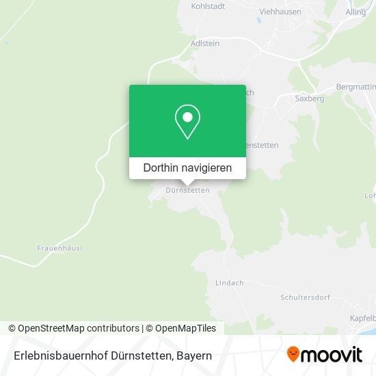 Erlebnisbauernhof Dürnstetten Karte