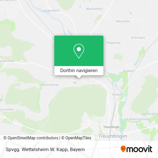 Spvgg. Wettelsheim W. Kapp Karte