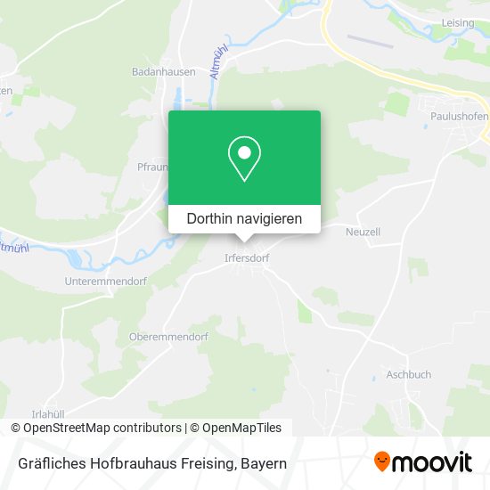 Gräfliches Hofbrauhaus Freising Karte
