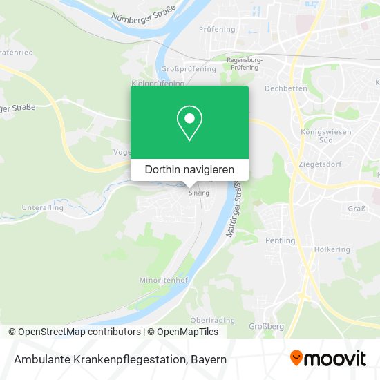 Ambulante Krankenpflegestation Karte