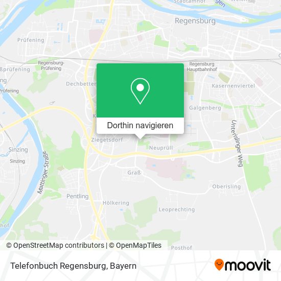 Telefonbuch Regensburg Karte