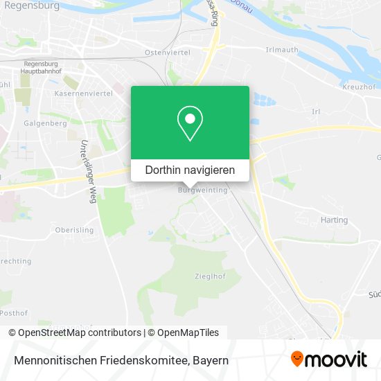 Mennonitischen Friedenskomitee Karte