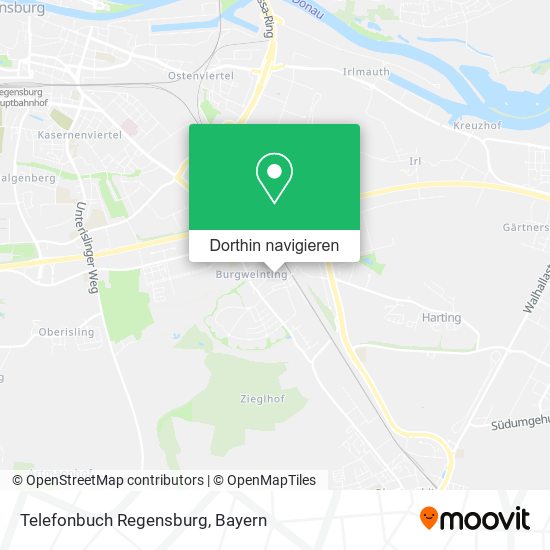 Telefonbuch Regensburg Karte