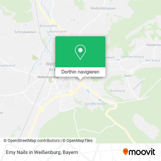 Emy Nails in Weißenburg Karte