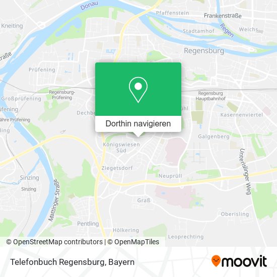 Telefonbuch Regensburg Karte