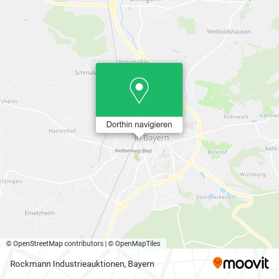 Rockmann Industrieauktionen Karte