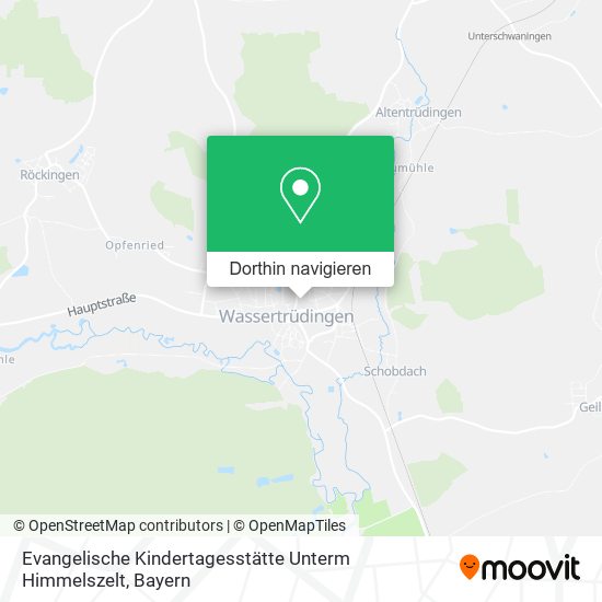 Evangelische Kindertagesstätte Unterm Himmelszelt Karte