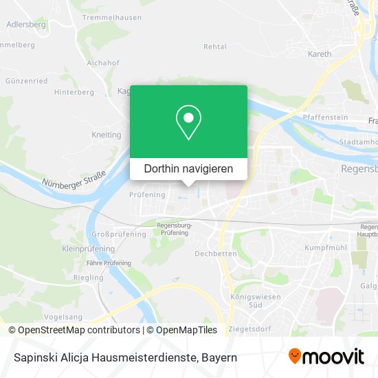 Sapinski Alicja Hausmeisterdienste Karte