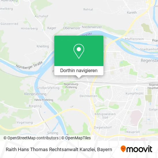 Raith Hans Thomas Rechtsanwalt Kanzlei Karte