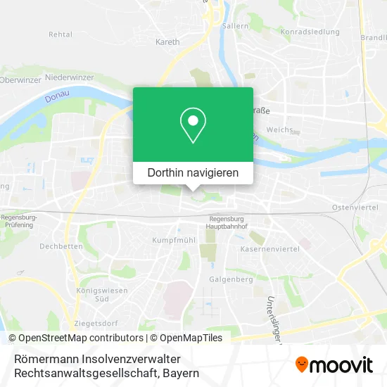 Römermann Insolvenzverwalter Rechtsanwaltsgesellschaft Karte