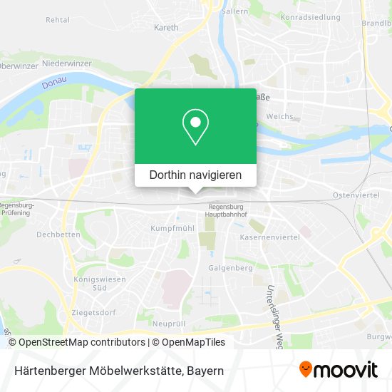 Härtenberger Möbelwerkstätte Karte